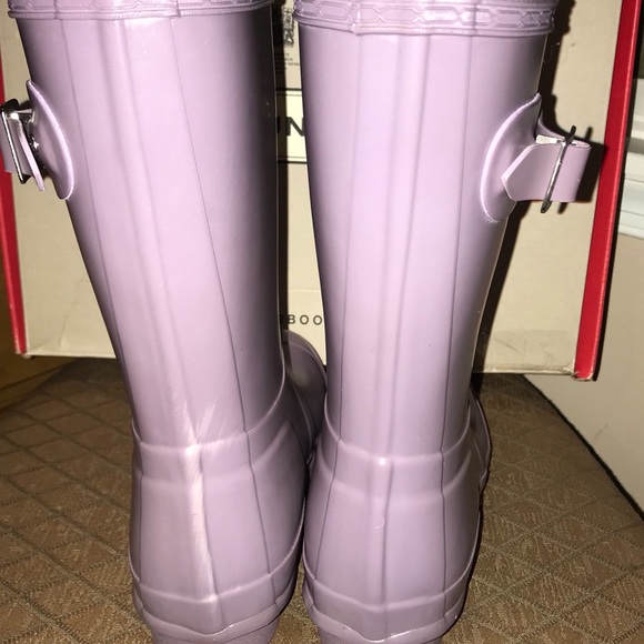 Hunter Original Boots, Size-6 Women’s; Lavender - Picture 5 of 8